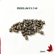 RECOIL M4 X 0.7 2D not recoil m8x1.25