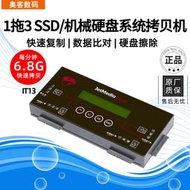 高速硬盤拷貝機sata msata M.2 ssd脫機對拷系統對刻克隆一拖三