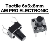 CHANEL TOMBOL 50pcs Tactical 6x6x8mm TV Channel Switch Button mm