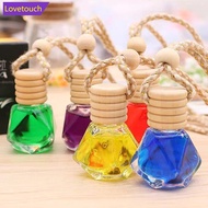LOVETOUCH 7ml Car Hanging Bottles Perfume Aromatherapy Refillable Air Freshener Diffuser Oil Fragran