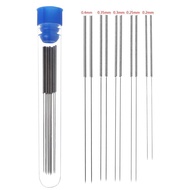 10Pcs 3D Printer Nozzle Cleaning Needles Kit Stainless Steel Cleaning Tool