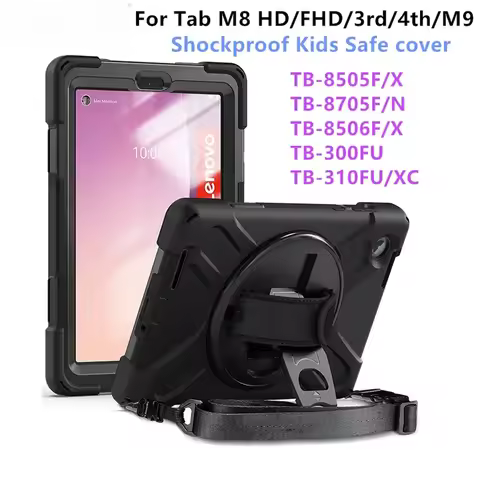 Case for Lenovo Tab M8 FHD 8.0 TB-8705F Tablet Kids Cover for Tab M8 HD TB-8505F 8506F Cover M8 4th 