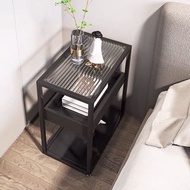 小型窄長虹玻璃 床頭櫃 邊幾 邊櫃 Coffee table/side table/corner