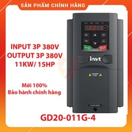 Inverter in 3 Phase 380VAC to 3 Phase 380V, capacity 11kw - 15HP, GD20-011G-4