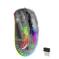 Attack Shark X2 Wireless Gaming Mouse with Transparent Shell Pixart 3212 Sensor 3D RGB Lighting Trip