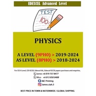 EDEXCEL Advanced Level (A Level) PAST PAPERS PHYSICS (8PH0/9PH0)