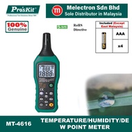 Pro'sKit MT-4616 Temperature / Humidity / Dew Point Meter