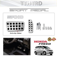 Saxo Honda Freed 2008 -2015 Sport Pedal Car Accelerator Pedals and Brake Pedal (2pcs)