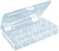 hünersdorff Assortment box: sturdy sorting box (PS-Compact) with fixed compartment division (18 comp