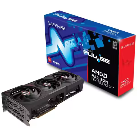 Discount Sales Sapphires Pulse Radeons RX 9070 XT Gaming 16GB GDDR6 PCI-Express Graphics Card