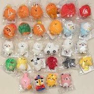 ‼️現貨‼️ [Nagano] 迷你公仔 PART1 & 2 手玉  面紅 魚尾 士多啤梨 恐龍 黃色 黑色 星星 赤鬼 奇美拉 老虎 兔仔 蘿蔔 土龍 BABY BB 怪笑 車車 可樂餅 外星人 拿