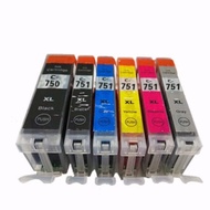 750 751 PGI 750XL / CLI 751XL Compatible ink Cartridge (PBK,BK,C,M,Y,G)