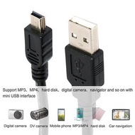 1M  Mini USB 5 Pin Cable Charger Cord For PS3 Controller/PDA /MP3 /PSP other...