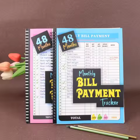 Independently Published Monthly Bill Payment Tracker: 48 Months Expense And Bill Tracker With Calend