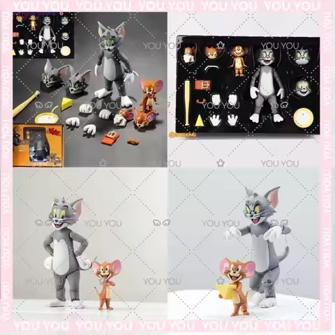 For GT Monkey King New Model Action Figures for GT Cat Tomm Mouse Jeery Anime Toys Collectible Gift 
