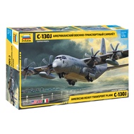 Plastic Model Assembly ZVEZDA Scale 1/72 AMERICAN MILITARY TRANSPORT PLANE HERCULES C-130J (7325)