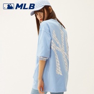 Korea mlb short-sleeved round neck sports T-shirt summer fashion casual simple comfortable trend all-match