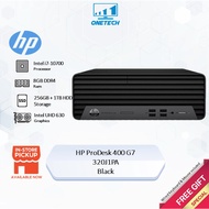 HP ProDesk 400 G7 Desktop PC - Black (Intel i7-10700/8GB/256GB SSD + 1TB HDD/Intel UHD/W10 Pro) - 32