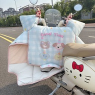 Fleece Lining Thickened Windproof Quilt Universal Waterproof 2025 Winter Battery Car New Style Warm 