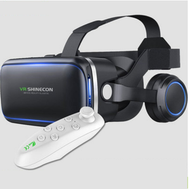 VR眼鏡戴式耳機一體智能3d眼鏡（6代耳機版+Y1白）