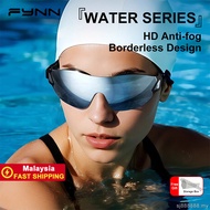 FYNN Goggle Swimming Adult Waterproof Anti-Fog UV Protection Mirrored Lens Comfort Fit Wide View