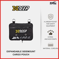 XDEEP ZEN SCUBA Expandable Sidemount Cargo Pouch for Tech Diving Sidemount Diving