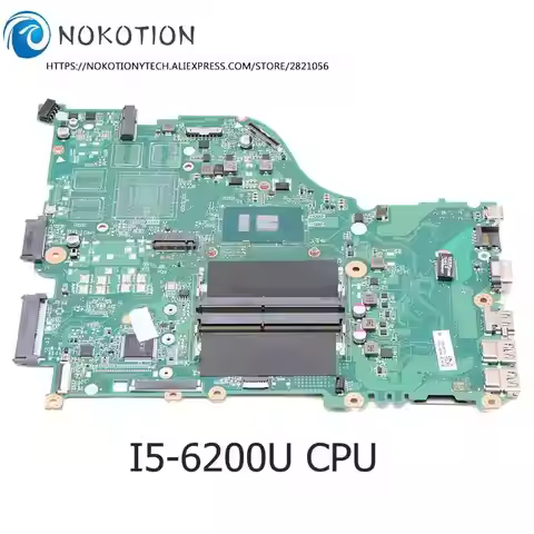 NOKOTION DAZAAMB16E0 NBGE611002 NB.GE611.002 FOR ACER aspire E5-575 E5-575G Laptop Motherboard SR2EY