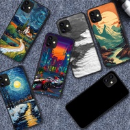 Casing for Huawei Y6P NOVA 3i 2i P Smart Plus P30 lite 4E Y7 Prime 2019 Enjoy 20E Y7A Phone Mate 10 lite Honor 9X Case Cover PC1 Oil Painting silicone tpu