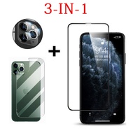 【cw】 3 IN 1 3D Screen Protector For iphone 11 Tempered Glass For iphone 11 Pro Back Camera Protective Glass For iphone 11 Pro Max