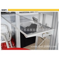 Xinmiao New Style Exhibition Laminate Transparent Acrylic Aluminum Edge Display Exhibition Board 10M