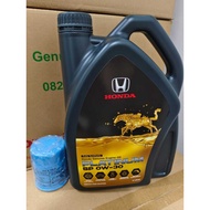 Honda Engine Oil Fully Synthetic 0W30  Mineral Synthetic 0W30