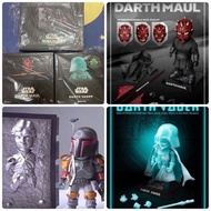 Beast Kingdom 野獸國 Egg Attack Star Wars 星戰 星球大戰 Darth Vader 黑武士 夜光版(劍或身體可著燈 /boba fett 波巴費特/Jango fet