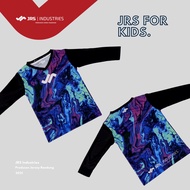 Jrs KIDS ABSTRACT/KIDS Custom Jersey/Push Bike Jersey/Bicycle Jersey