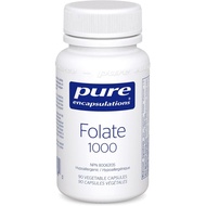 Pure Encapsulations Folate 1000 - Metafolin L-5-MTHF - Folate Supplement - Non-GMO & Gluten Free - 9