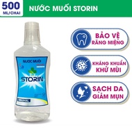 STORIN NaCl Mouthwash Salt Water 0,9% - 500ml Bottle - Mouthwash and Throat Salt Bottle | Truong Duo