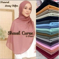 SHAWL CHIFFON CURVE 2 METER