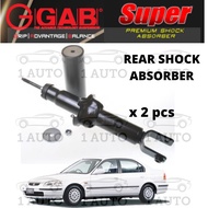GAB SUPER REAR SHOCK ABSORBER HONDA CIVIC SO4 EJ6 EJ7 EJ8 EJ9 1.6 (1PAIR, SEPASANG)