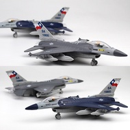 Toy alloy fighter jet F16 model sound and light pull back aviation military aircraft model decoratio