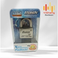 BUICK S304 (40mm / 50mm) Stainless Steel Key A Like Padlock / Kunci Gembok