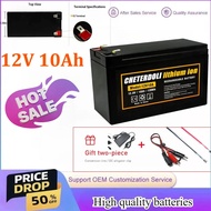 12V 10Ah 18650 Lithium li-ion Rechargeable Battery Pack for Kids eElectric Cars toy Sprayer Scale Ac
