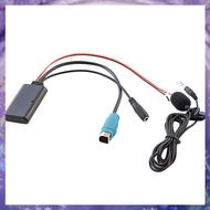 [P K A M] Car Radio -237B AUX Input Replacement 3.5MM Audio MP3 Bluetooth 5.0 Microphone Adapter for
