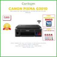 Canon PIXMA G3010 Printer | Refillable Ink Tank | WIFI