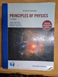 【教科書】Principles of Physics,11/e (Paperback) (Taiwan Custom Version)