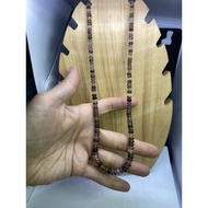 D1725 Top Natural Gemstone.rich Color/Top Clear Material Tourmaline Necklace Tower Bead Type High Qu