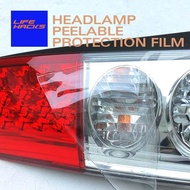 Spray-on PPF / Peelable Protection Shield - base coat and top coat for car paint, plastic lens, chro