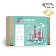 Connetix Tiles | Pastel Ball Run Pack 106 pc | Magnetic Tiles for Kids