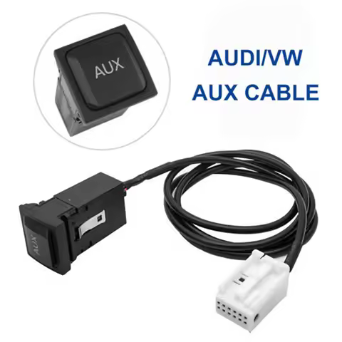 Super Sale Car USB AUX Switch Cable USB Audio Adapter RCD510 RNS315 For- Passat B6 B7 Golf 5 MK5 Gol