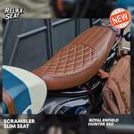 jok motor royal enfield hunter 350 slim seat scrambler 2022-2024