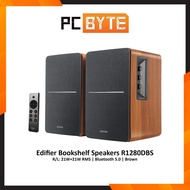 Edifier Bookshelf Speakers R1280DBS (R/L: 21W+21W RMS / Bluetooth 5.0 / Brown)