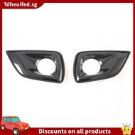 [In Stock]for Nissan Navara NP300 2016-2021 Carbon Fibre Car Front Fog Light Lamp Decorative Frame Cover Trim Sticker Accessories